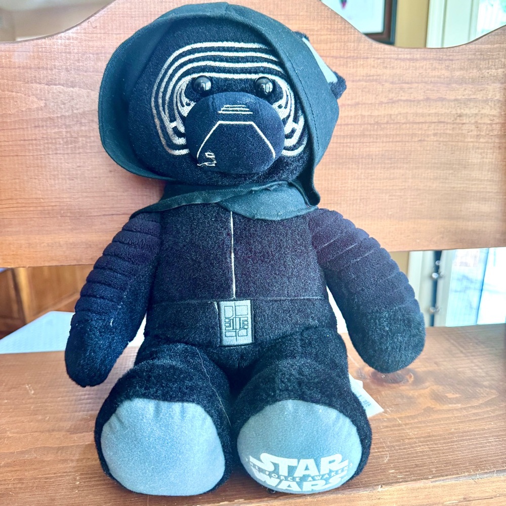 Build-A-Bear Star Wars Kylo Ren Plush Bear 16” The Force Awakens Exclusive